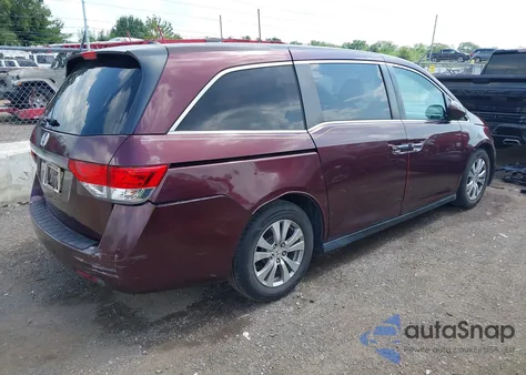 2014 Honda Odyssey Ex-L z USA, uszkodzony, nr VIN 5FNRL5H67EB079793